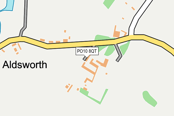 PO10 8QT map - OS OpenMap – Local (Ordnance Survey) PO10 8QT map - OS OpenMap – Local (Ordnance Survey)