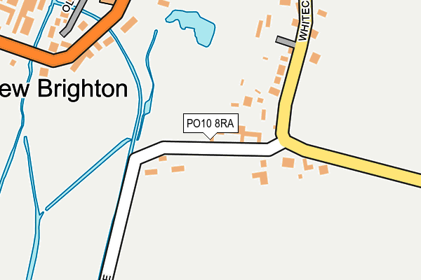 PO10 8RA map - OS OpenMap – Local (Ordnance Survey) PO10 8RA map - OS OpenMap – Local (Ordnance Survey)