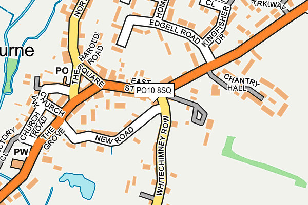 PO10 8SQ map - OS OpenMap – Local (Ordnance Survey) PO10 8SQ map - OS OpenMap – Local (Ordnance Survey)