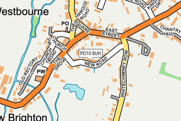 PO10 8UH map - OS OpenMap – Local (Ordnance Survey)