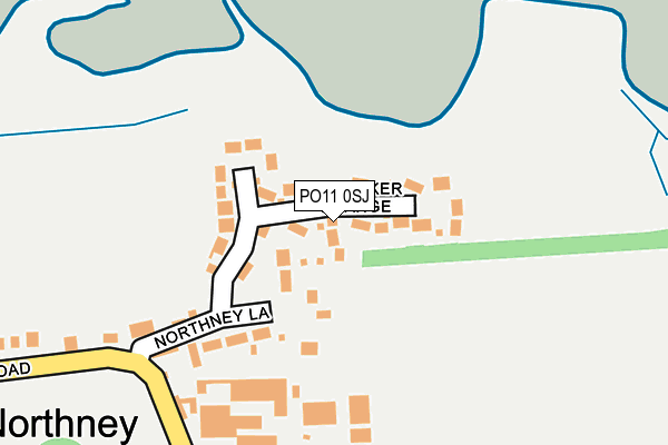 PO11 0SJ map - OS OpenMap – Local (Ordnance Survey) PO11 0SJ map - OS OpenMap – Local (Ordnance Survey)
