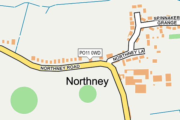PO11 0WD map - OS OpenMap – Local (Ordnance Survey) PO11 0WD map - OS OpenMap – Local (Ordnance Survey)