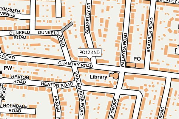PO12 4ND map - OS OpenMap – Local (Ordnance Survey) PO12 4ND map - OS OpenMap – Local (Ordnance Survey)