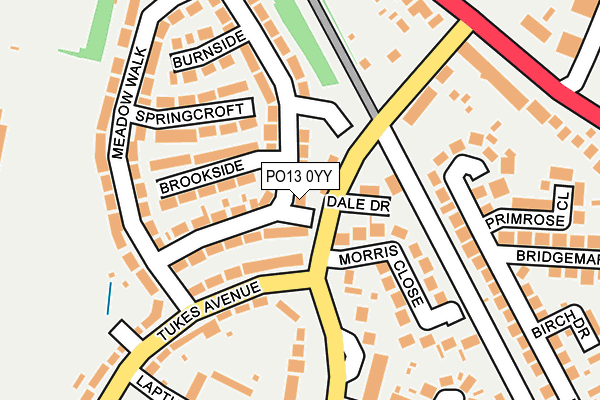 PO13 0YY map - OS OpenMap – Local (Ordnance Survey) PO13 0YY map - OS OpenMap – Local (Ordnance Survey)