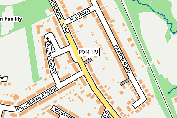PO14 1PJ map - OS OpenMap – Local (Ordnance Survey) PO14 1PJ map - OS OpenMap – Local (Ordnance Survey)