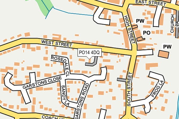 PO14 4DQ map - OS OpenMap – Local (Ordnance Survey) PO14 4DQ map - OS OpenMap – Local (Ordnance Survey)