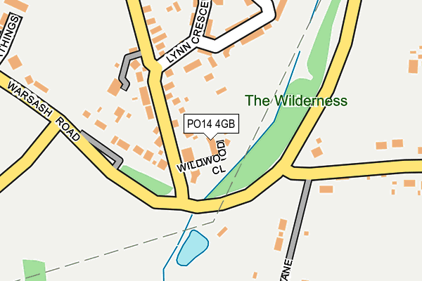 PO14 4GB map - OS OpenMap – Local (Ordnance Survey) PO14 4GB map - OS OpenMap – Local (Ordnance Survey)