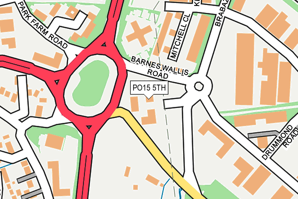PO15 5TH map - OS OpenMap – Local (Ordnance Survey) PO15 5TH map - OS OpenMap – Local (Ordnance Survey)