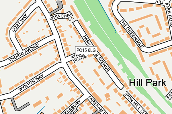 PO15 6LG map - OS OpenMap – Local (Ordnance Survey) PO15 6LG map - OS OpenMap – Local (Ordnance Survey)