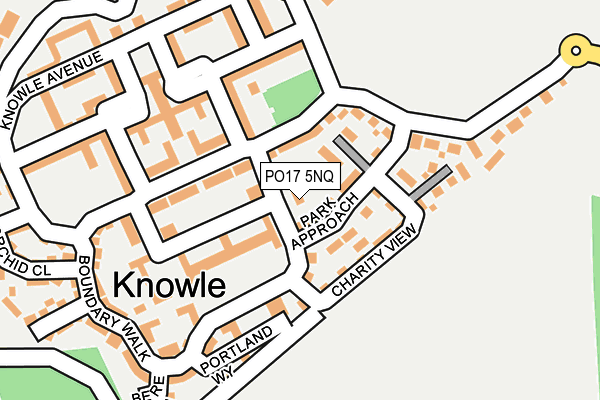 PO17 5NQ map - OS OpenMap – Local (Ordnance Survey) PO17 5NQ map - OS OpenMap – Local (Ordnance Survey)