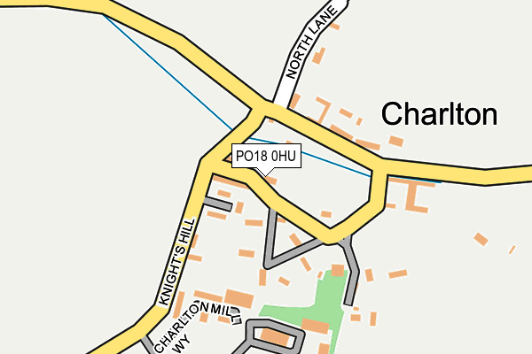 PO18 0HU map - OS OpenMap – Local (Ordnance Survey) PO18 0HU map - OS OpenMap – Local (Ordnance Survey)