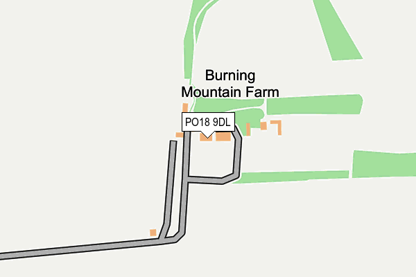 PO18 9DL map - OS OpenMap – Local (Ordnance Survey) PO18 9DL map - OS OpenMap – Local (Ordnance Survey)