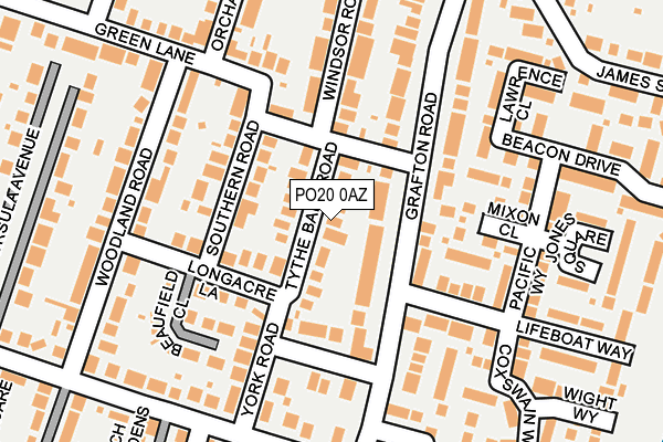 PO20 0AZ map - OS OpenMap – Local (Ordnance Survey) PO20 0AZ map - OS OpenMap – Local (Ordnance Survey)