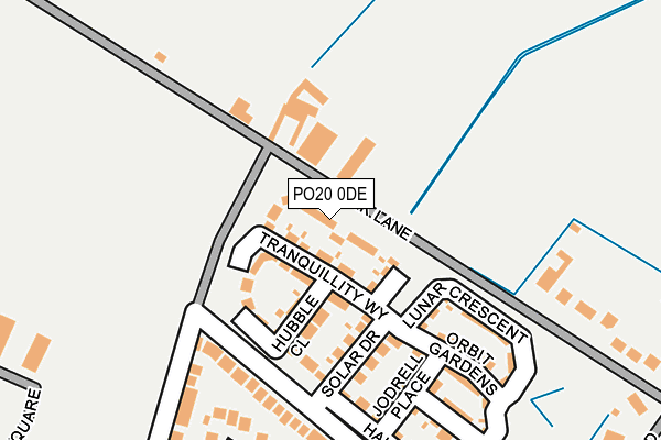 PO20 0DE map - OS OpenMap – Local (Ordnance Survey) PO20 0DE map - OS OpenMap – Local (Ordnance Survey)