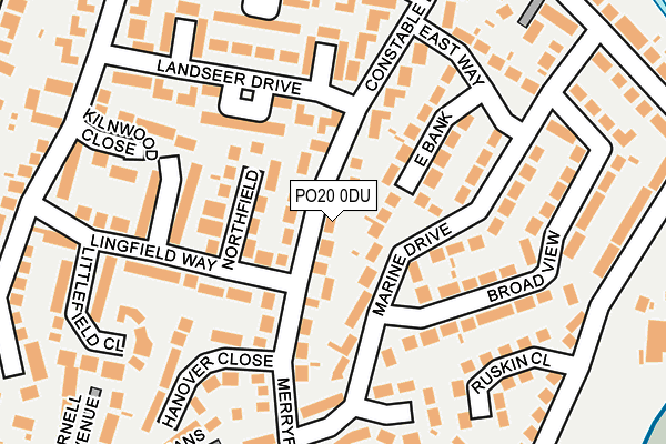 PO20 0DU map - OS OpenMap – Local (Ordnance Survey) PO20 0DU map - OS OpenMap – Local (Ordnance Survey)