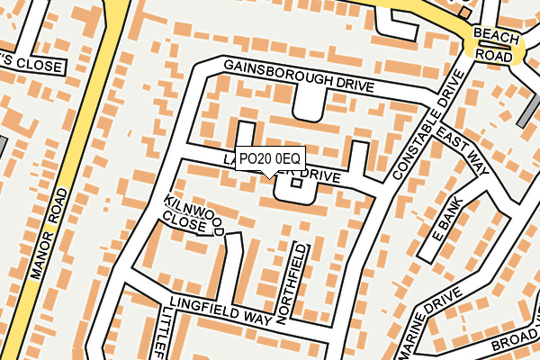 PO20 0EQ map - OS OpenMap – Local (Ordnance Survey) PO20 0EQ map - OS OpenMap – Local (Ordnance Survey)