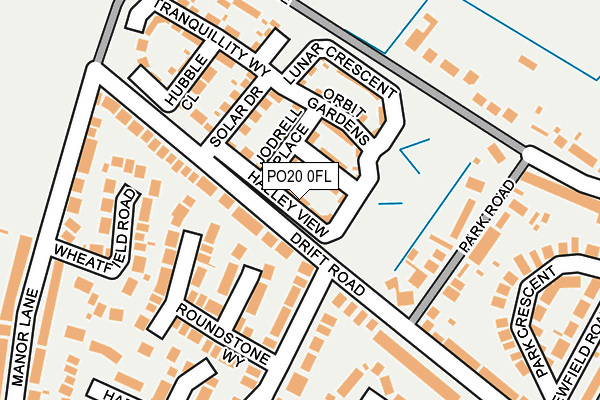 PO20 0FL map - OS OpenMap – Local (Ordnance Survey) PO20 0FL map - OS OpenMap – Local (Ordnance Survey)
