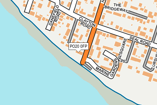 PO20 0FP map - OS OpenMap – Local (Ordnance Survey) PO20 0FP map - OS OpenMap – Local (Ordnance Survey)