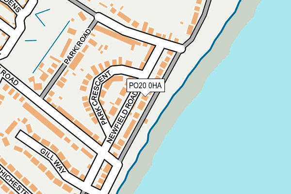 PO20 0HA map - OS OpenMap – Local (Ordnance Survey) PO20 0HA map - OS OpenMap – Local (Ordnance Survey)