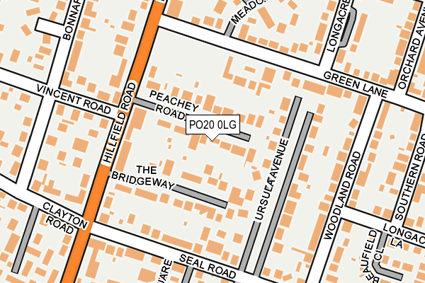 PO20 0LG map - OS OpenMap – Local (Ordnance Survey) PO20 0LG map - OS OpenMap – Local (Ordnance Survey)