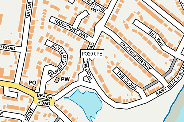 PO20 0PE map - OS OpenMap – Local (Ordnance Survey) PO20 0PE map - OS OpenMap – Local (Ordnance Survey)