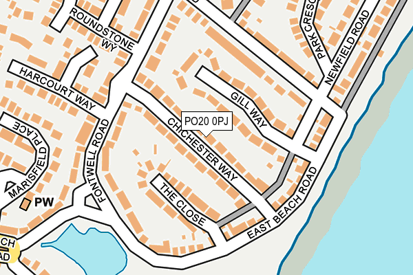 PO20 0PJ map - OS OpenMap – Local (Ordnance Survey) PO20 0PJ map - OS OpenMap – Local (Ordnance Survey)