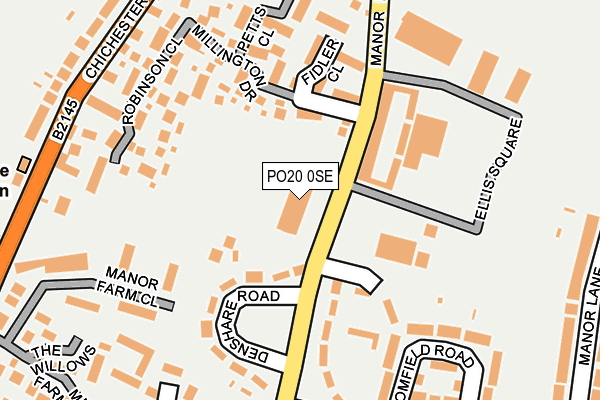 PO20 0SE map - OS OpenMap – Local (Ordnance Survey) PO20 0SE map - OS OpenMap – Local (Ordnance Survey)
