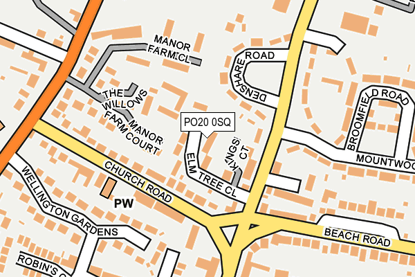 PO20 0SQ map - OS OpenMap – Local (Ordnance Survey) PO20 0SQ map - OS OpenMap – Local (Ordnance Survey)