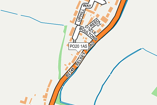 PO20 1AS map - OS OpenMap – Local (Ordnance Survey) PO20 1AS map - OS OpenMap – Local (Ordnance Survey)