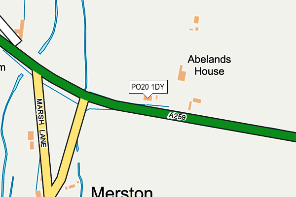 PO20 1DY map - OS OpenMap – Local (Ordnance Survey) PO20 1DY map - OS OpenMap – Local (Ordnance Survey)