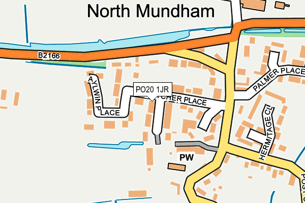PO20 1JR map - OS OpenMap – Local (Ordnance Survey) PO20 1JR map - OS OpenMap – Local (Ordnance Survey)