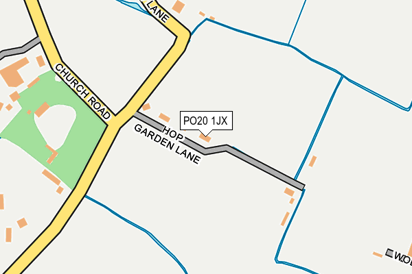 PO20 1JX map - OS OpenMap – Local (Ordnance Survey) PO20 1JX map - OS OpenMap – Local (Ordnance Survey)