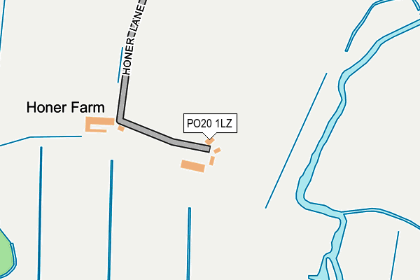 PO20 1LZ map - OS OpenMap – Local (Ordnance Survey) PO20 1LZ map - OS OpenMap – Local (Ordnance Survey)