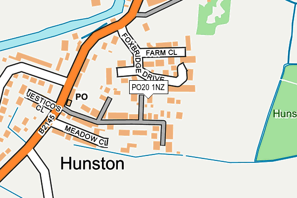 PO20 1NZ map - OS OpenMap – Local (Ordnance Survey) PO20 1NZ map - OS OpenMap – Local (Ordnance Survey)
