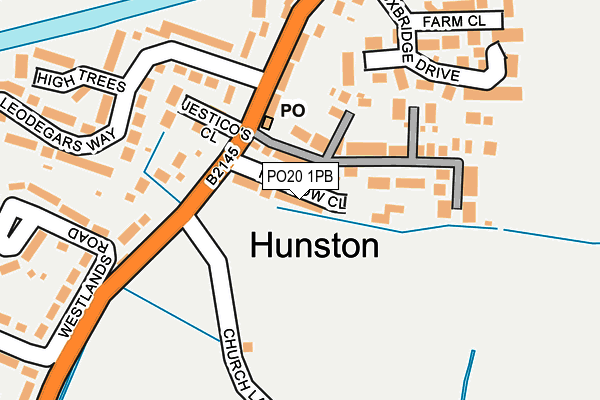 PO20 1PB map - OS OpenMap – Local (Ordnance Survey) PO20 1PB map - OS OpenMap – Local (Ordnance Survey)