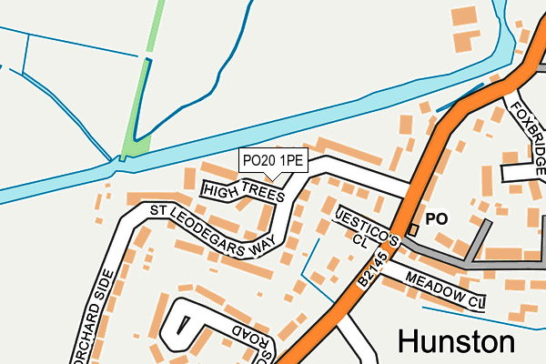 PO20 1PE map - OS OpenMap – Local (Ordnance Survey) PO20 1PE map - OS OpenMap – Local (Ordnance Survey)