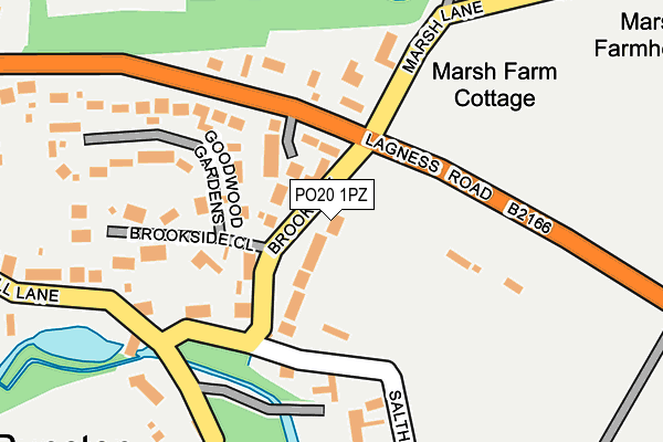 PO20 1PZ map - OS OpenMap – Local (Ordnance Survey) PO20 1PZ map - OS OpenMap – Local (Ordnance Survey)