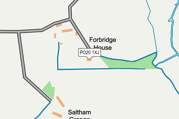 PO20 1XJ map - OS OpenMap – Local (Ordnance Survey) PO20 1XJ map - OS OpenMap – Local (Ordnance Survey)