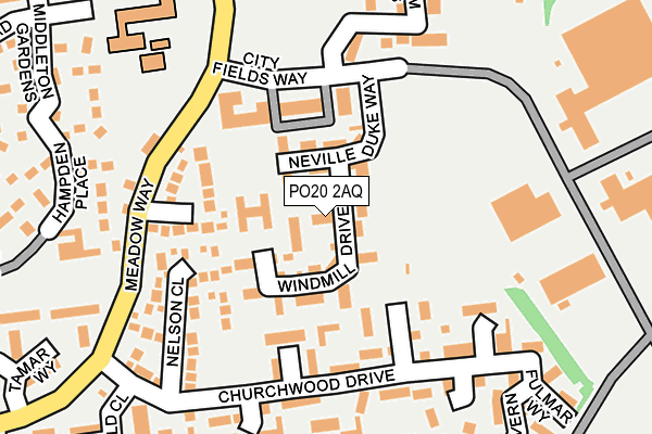 PO20 2AQ map - OS OpenMap – Local (Ordnance Survey) PO20 2AQ map - OS OpenMap – Local (Ordnance Survey)