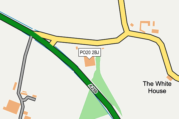 PO20 2BJ map - OS OpenMap – Local (Ordnance Survey) PO20 2BJ map - OS OpenMap – Local (Ordnance Survey)