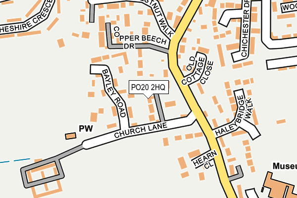 PO20 2HQ map - OS OpenMap – Local (Ordnance Survey) PO20 2HQ map - OS OpenMap – Local (Ordnance Survey)