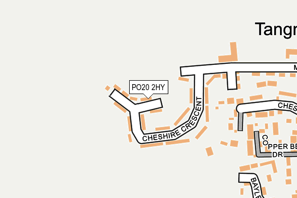 PO20 2HY map - OS OpenMap – Local (Ordnance Survey) PO20 2HY map - OS OpenMap – Local (Ordnance Survey)