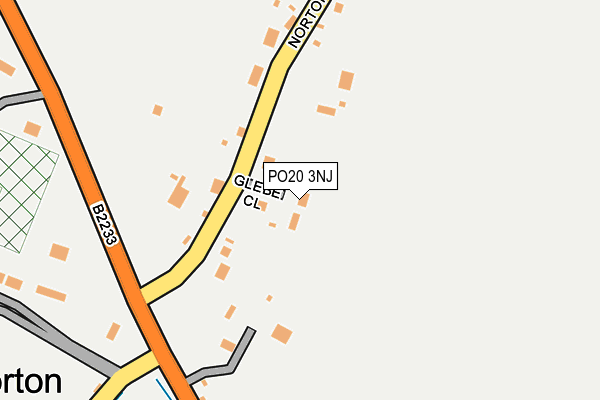 PO20 3NJ map - OS OpenMap – Local (Ordnance Survey) PO20 3NJ map - OS OpenMap – Local (Ordnance Survey)