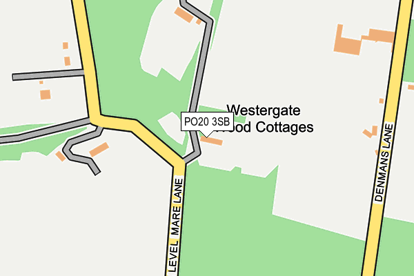 PO20 3SB map - OS OpenMap – Local (Ordnance Survey)