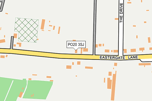PO20 3SJ map - OS OpenMap – Local (Ordnance Survey) PO20 3SJ map - OS OpenMap – Local (Ordnance Survey)