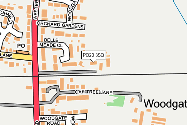 PO20 3SQ map - OS OpenMap – Local (Ordnance Survey) PO20 3SQ map - OS OpenMap – Local (Ordnance Survey)