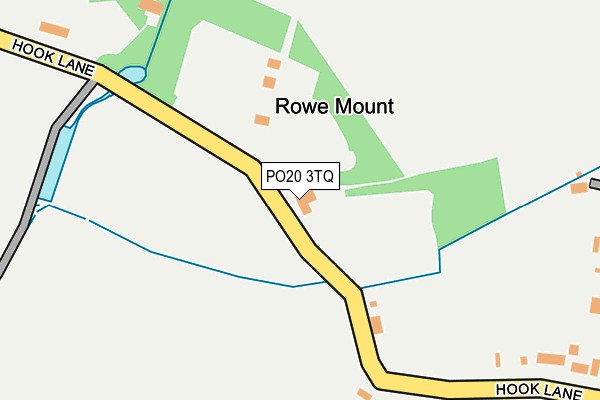 PO20 3TQ map - OS OpenMap – Local (Ordnance Survey) PO20 3TQ map - OS OpenMap – Local (Ordnance Survey)