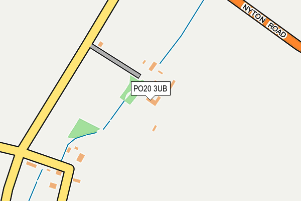 PO20 3UB map - OS OpenMap – Local (Ordnance Survey) PO20 3UB map - OS OpenMap – Local (Ordnance Survey)