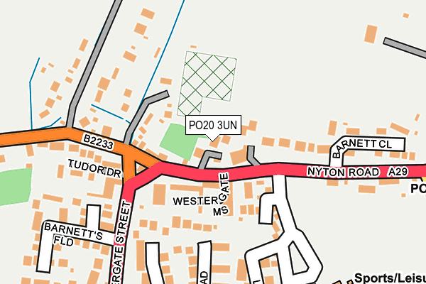 PO20 3UN map - OS OpenMap – Local (Ordnance Survey) PO20 3UN map - OS OpenMap – Local (Ordnance Survey)