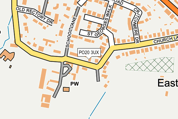 PO20 3UX map - OS OpenMap – Local (Ordnance Survey) PO20 3UX map - OS OpenMap – Local (Ordnance Survey)